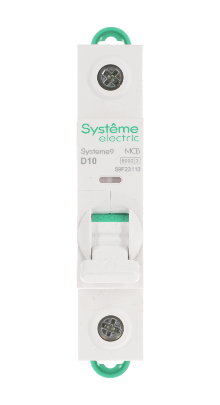 Systeme9 Автоматический выключатель (АВ) D 10A 1P 6kA 230В | S9F23110 | SE — миниатюра 2