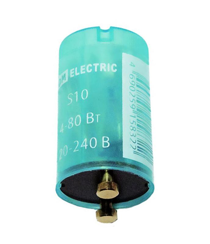 Стартер S10 4-80Вт 220-240В мед. контакты  | SQ0351-0022 | TDM — миниатюра 2