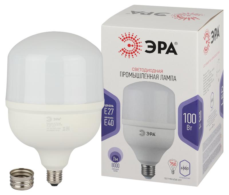 Лампа светодиодная LED smd POWER 100W-6500-E27/E40 | Б0032090 | ЭРА — миниатюра 1