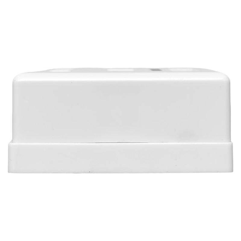 Розетка настенная TERACOM Cat.5E неэкранированная 2 порта RJ-45 Dual IDC белая | TRC-WBOX-2RJ45-5EUTP-WH | EKF — миниатюра 10