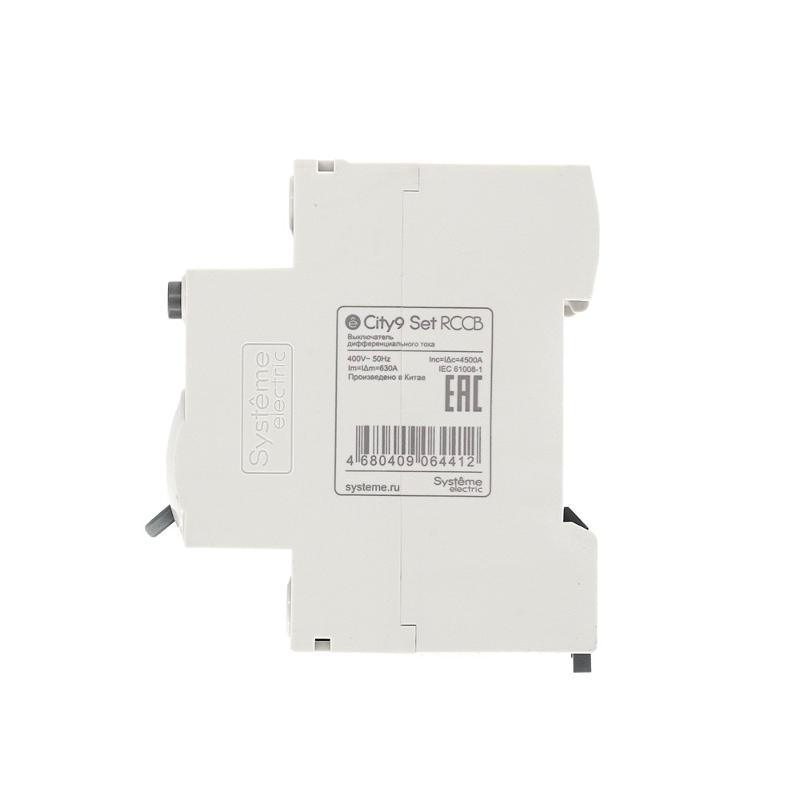 City9 Set ВДТ 40А 4P 300мА A-S 400В | C9R87440 | SE — миниатюра 5