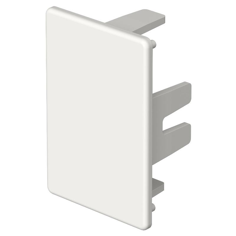 Торцевая заглушка кабельного канала WDK 30x45 мм (ПВХ,белый) (WDK HE30045RW) | 6193196 | OBO Bettermann — OBO Bettermann