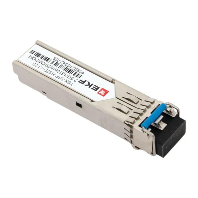 SFP модуль SFP-HS2D-13-20 2,5 Гбит двойное одномодовое оптоволокно 1310нм дальность 20км TSX |TSX-SFP-HS2D-13-20|EKF — миниатюра 12