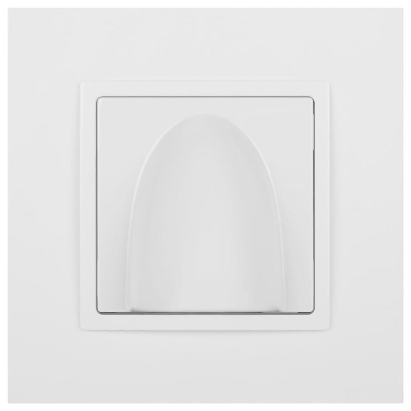 Вывод кабеля Elegance 14-6003-01М белый матовый | Б0065849 | ЭРА — миниатюра 3