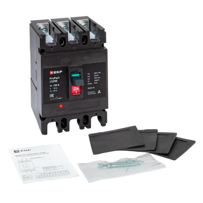 Выключатель автоматический LS250 25кА 3P 100А ProPact | mccb-250-25-3-100-ls | EKF — миниатюра 18