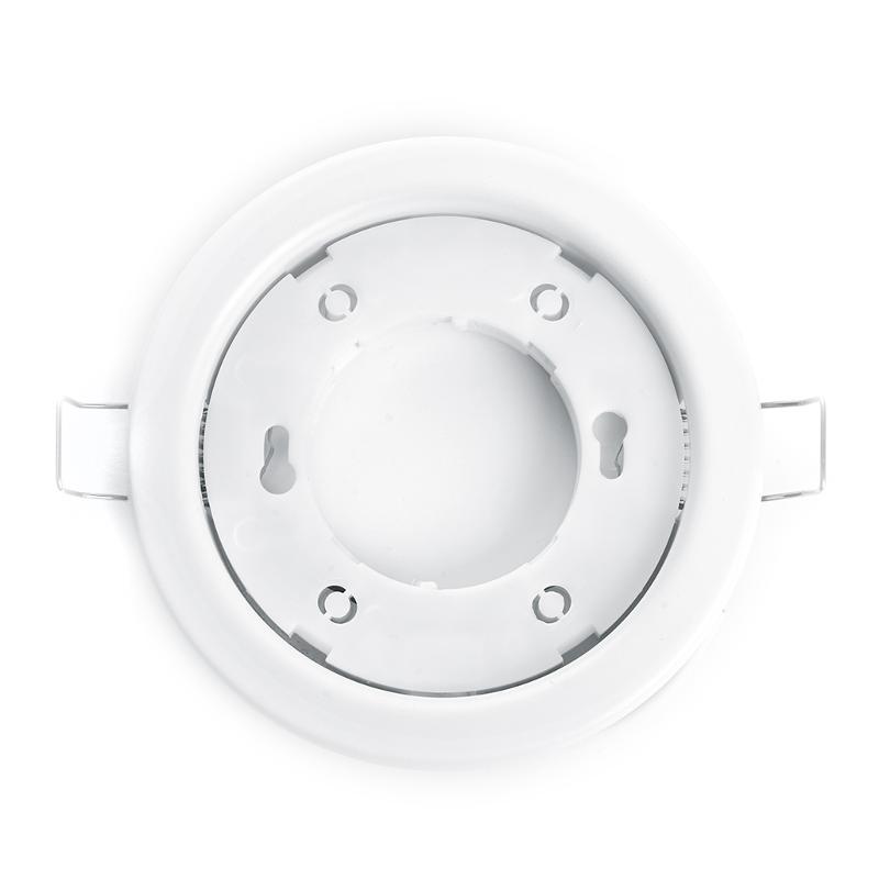 Светильник потолочный встраиваемый, 20W 230V GX53, белый матовый без лампы, DL53 | 41701 | FERON — миниатюра 2