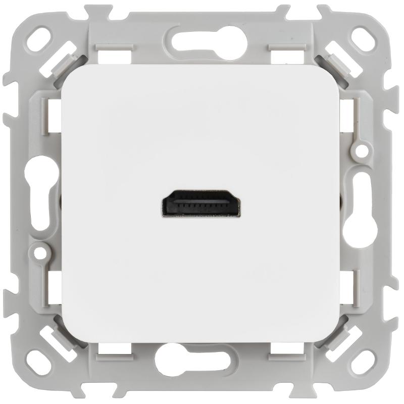FLITE Розетка HDMI РШДМА-ФлБ белый | FI-H10-K01 | IEK — миниатюра 2