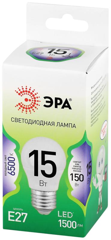 Лампа светодиодная GREEN LINE LED B35-15W-865-E27 GL E27 15 Вт свеча холодный свет | Б0067094 | ЭРА — миниатюра 6