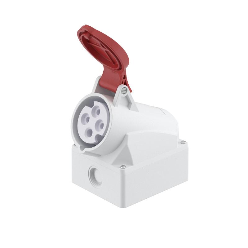 Розетка наружной установки IP44 32A 3P+E 400V | DIS5133256 | DKC — DKC (ДКС)