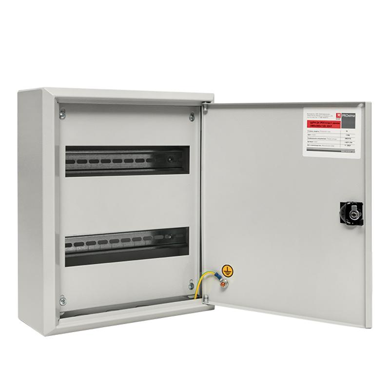 Щит распределительный навесной ЩРН-24 (ВхШхГ) 350х300х120мм IP31 PROxima пласт. замок | mb21-24n | EKF — миниатюра 8