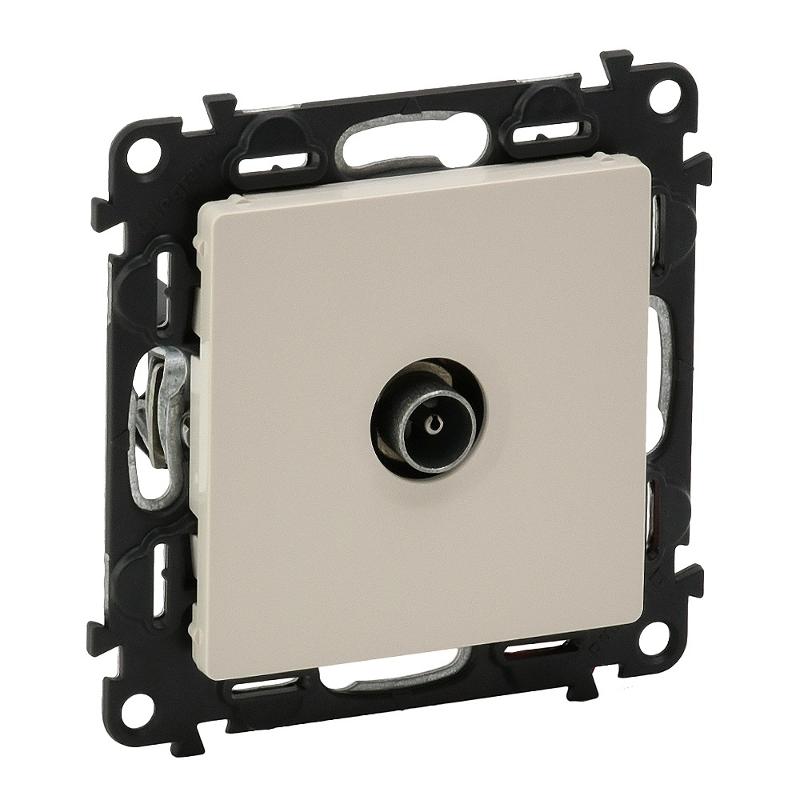 Valena LIFE DIY Сл.кость Розетка TV оконечная 10дБ 0-862 МГц. | 753560 | Legrand — Legrand