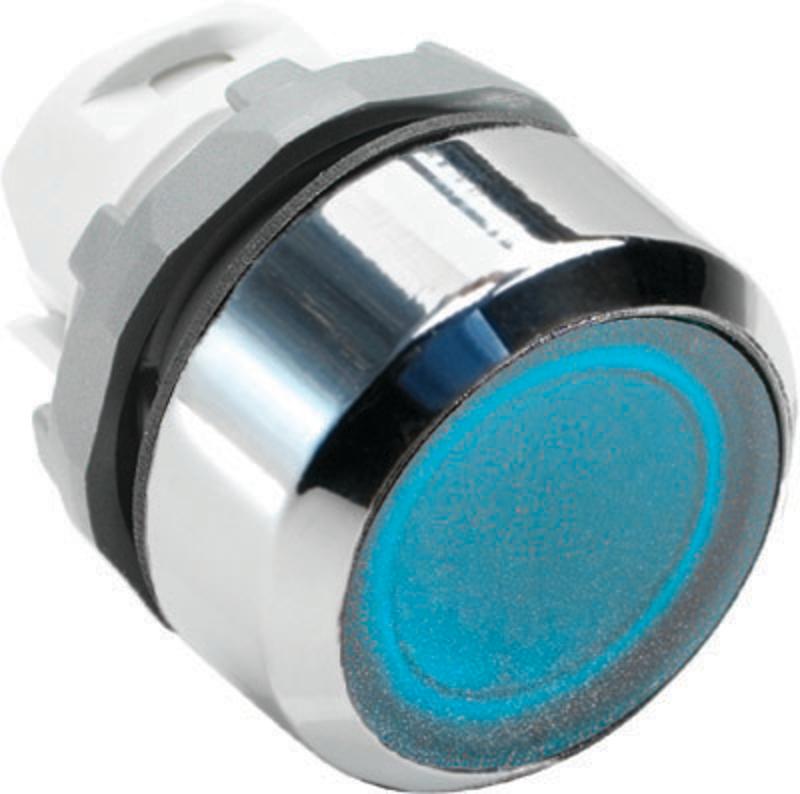 Кнопка MP2-21L синяя (только корпус) с фиксацией с подсветкой | 1SFA611101R2104 | ABB — ABB