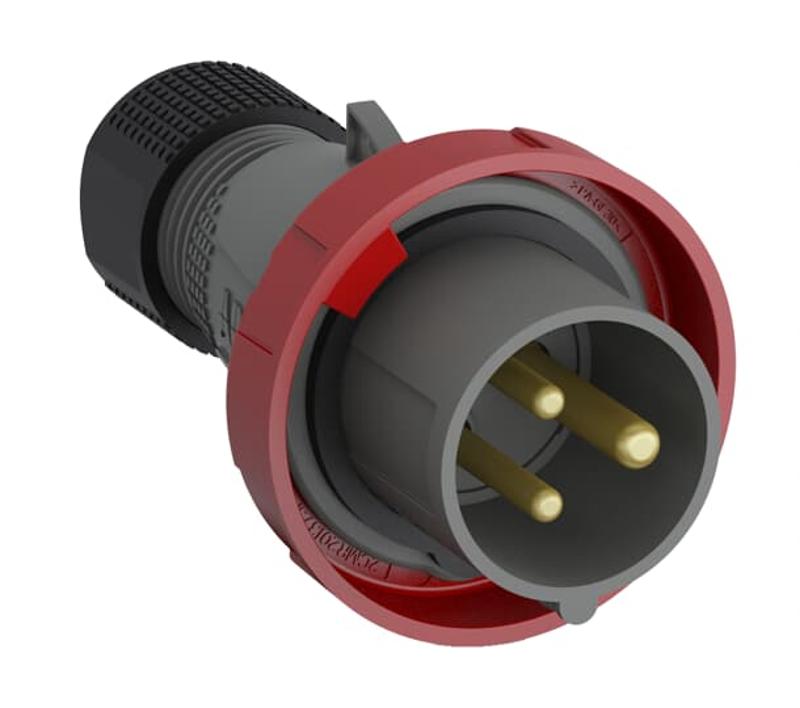 Вилка кабельная Easy&Safe 216EP9W, 16А, 2P+E, IP67, 9ч|2CMA101073R1000| ABB — ABB