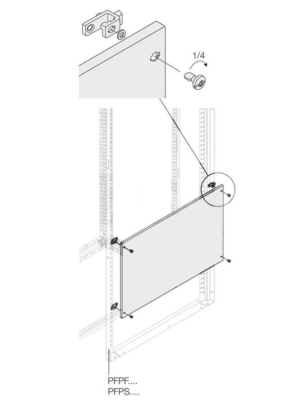 Панель глухая H=200мм W=400мм|1STQ007468A0000 | ABB — ABB