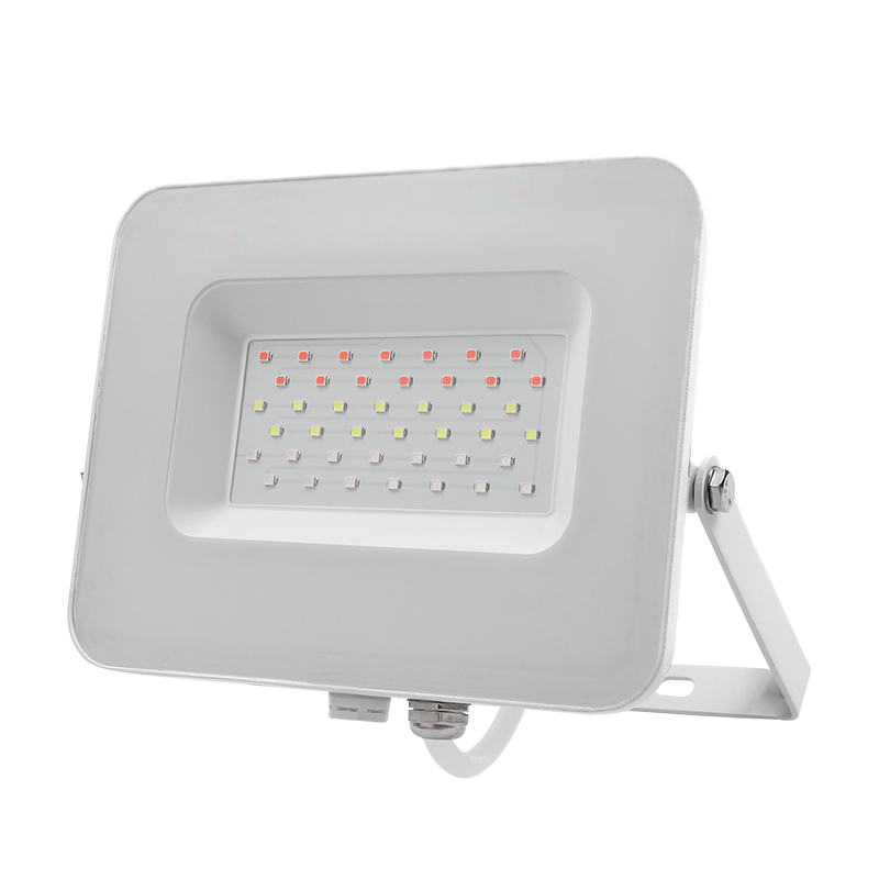Прожектор светодиодный PFL- 30W RGB WH IP65 Прожектор БЕЛЫЙ | .5012103 | Jazzway — Jazzway