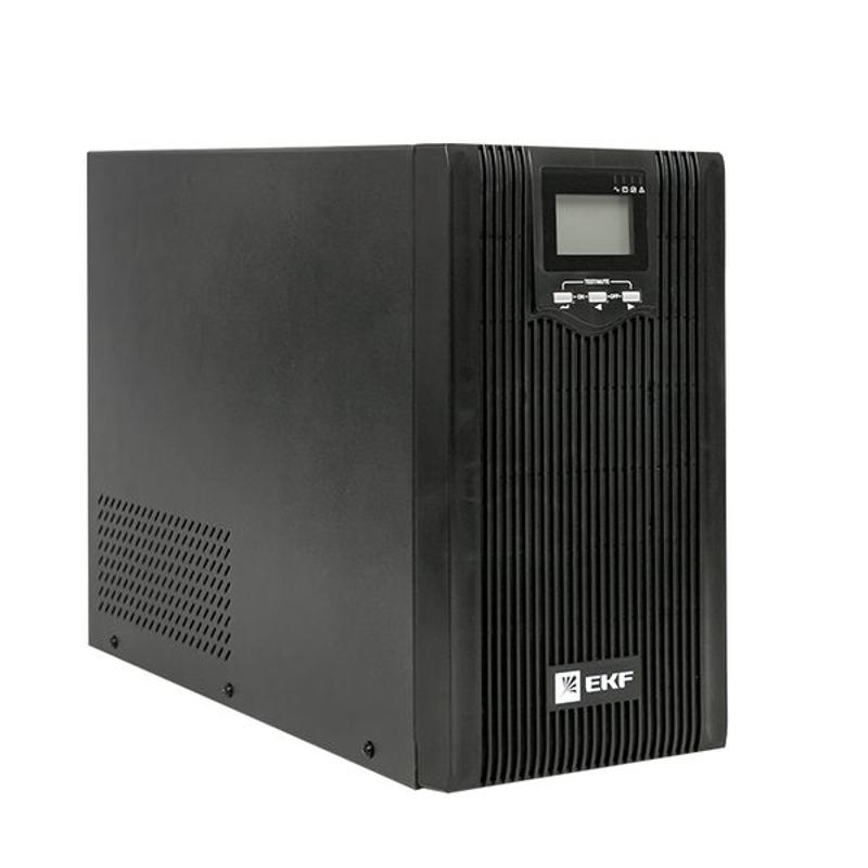 Источник Бесперебойного Питания Линейно-интерактивный E-Power PSW 600 3000 ВА PROxima, напольный, c АКБ 4 х 12В_9 Ач | PSW-630TB | EKF — миниатюра 1