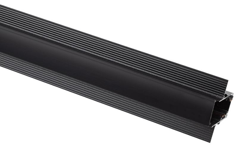 Магнитный трековый шинопровод TRM-R20-100B встраиваемый NOVA 1м 48V черный | Б0054766 | ЭРА — миниатюра 1