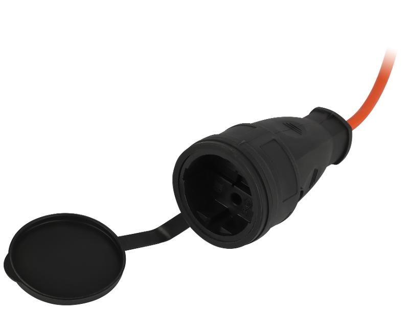 Удлинитель силовой  RP-1-2x0.75-30m на пластиковой катушке без заземления 1 розетка 30м ПВС 2х0,75мм2  | Б0059768 | ЭРА — миниатюра 2