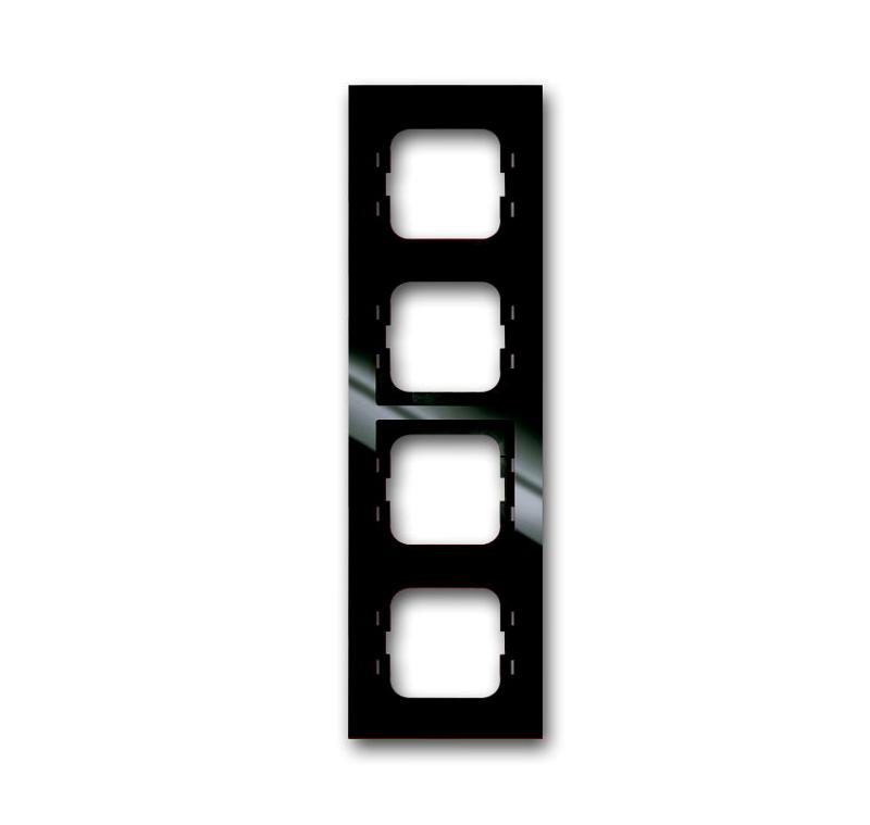Рамка 4-постовая, серия axcent, цвет ch?teau-black | 1754-0-4494  | 2CKA001754A4494 | ABB — ABB