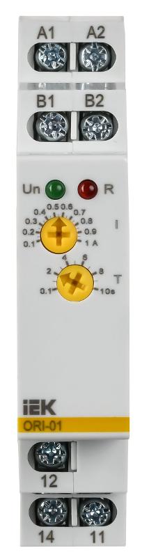 Реле тока ORI. 0,1-1 А. 24-240 В AC / 24 В DC | ORI-01-1 | IEK — миниатюра 2