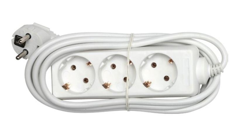 Удлинитель NPE-S-03-500-E-3x1 с/з 3 гн. 5м | 94180 | Navigator — Navigator