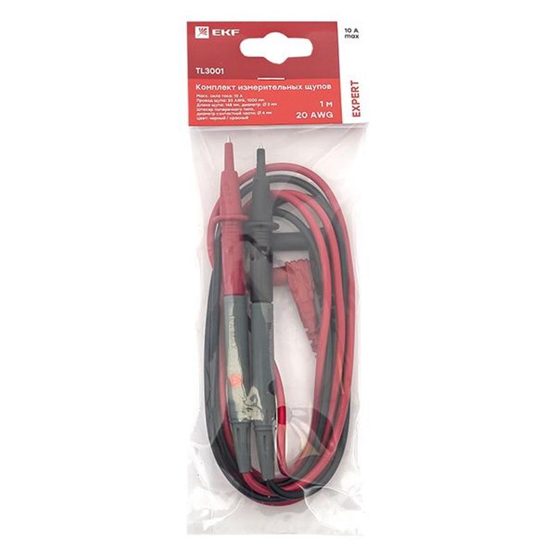 Комплект измерительных щупов TL3001 (1м)(20AWG) EKF Expert | TL3001 | EKF — миниатюра 19