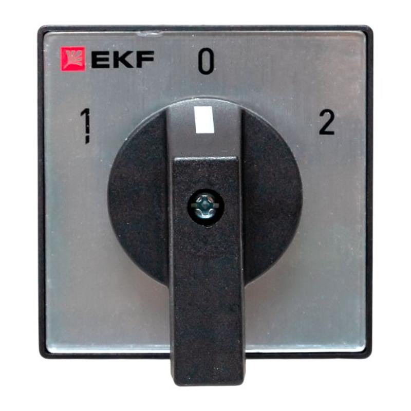 Переключатель кулачковый ПК-1-23 63А 3P «1-0-2» IP65 | pk-1-23-63-65 | EKF — миниатюра 2