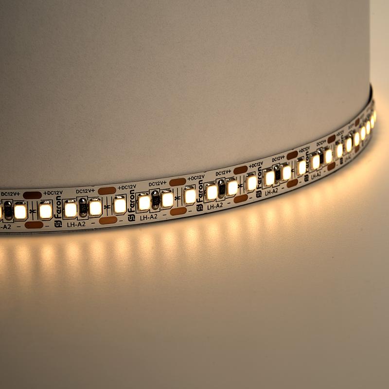 Лента светодиодная LS616, 180SMD(2835)/м 17Вт/м 5м IP20 12V 3000К | 41279 | Feron — миниатюра 2