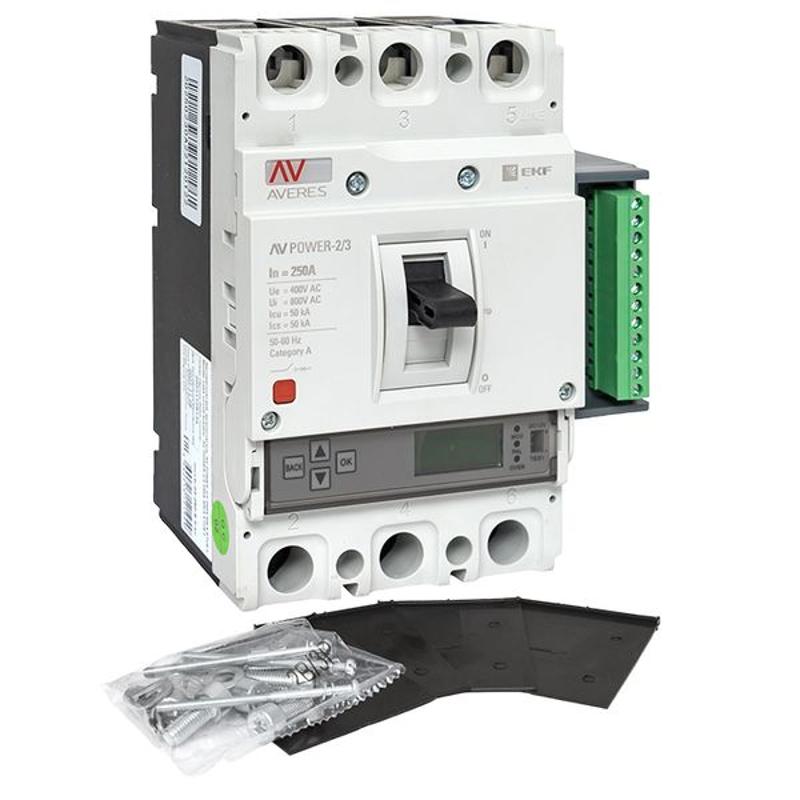 Выключатель автоматический AV POWER-2/3 250А 50kA ETU6.2 | mccb-23-250-6.2-av | EKF — миниатюра 11