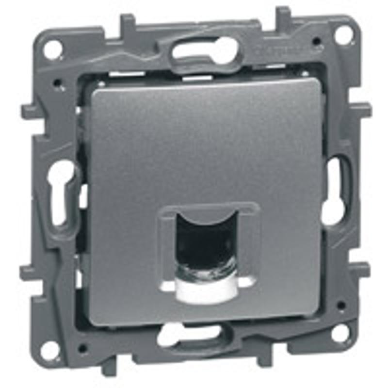 Etika Алюминий Розетка компьютерная RJ45 6 кат. UTP — миниатюра 2