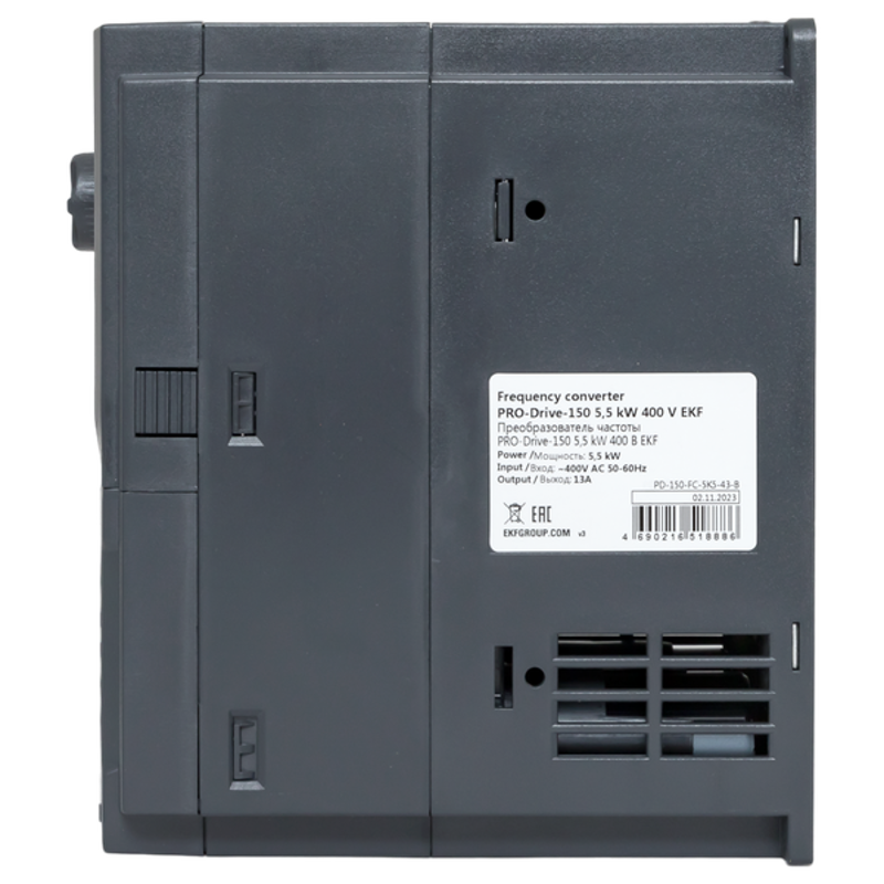 Преобразователь частоты PRO-Drive PD-150-FC-5K5-21-B |PD-150-FC-5K5-21-B|EKF — миниатюра 29
