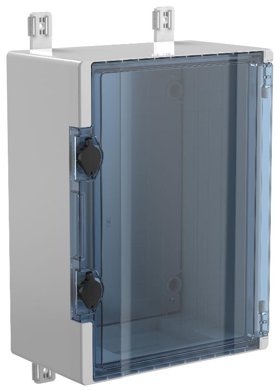 Корпус пластиковый ЩМПп 400х300х170 IP66 прозрачная дверь TETRA | TR5-11-N-040-30-17-65 | IEK — миниатюра 3