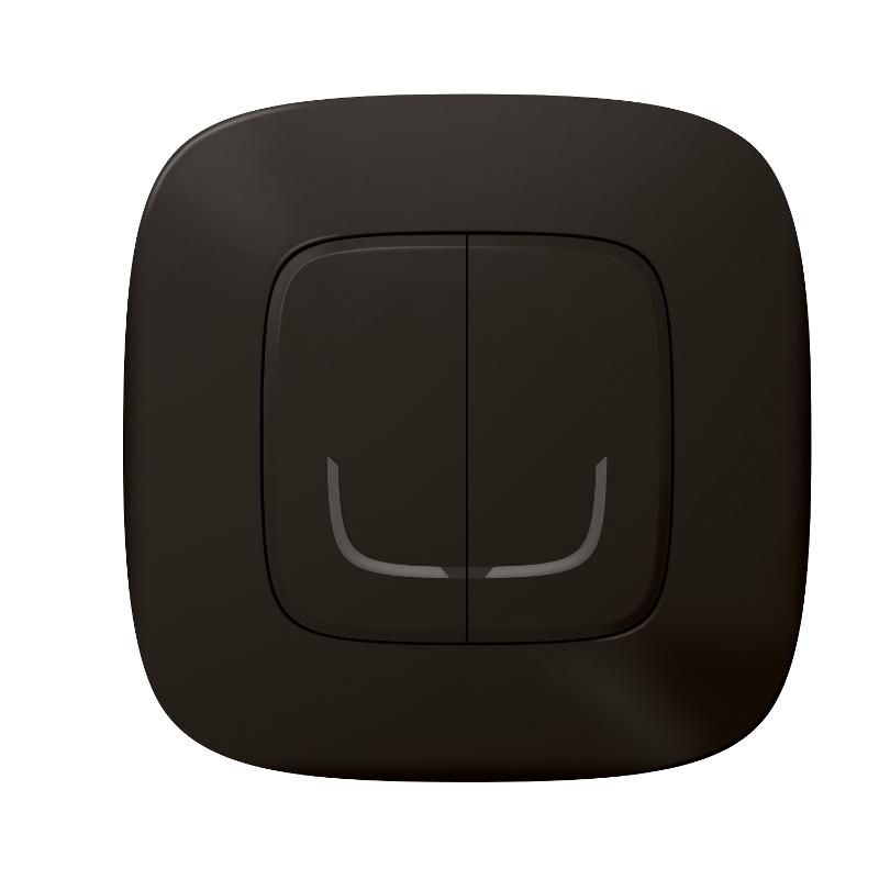 Выключатель Умный беспроводной 2-кл. Valena Allure антрацит Netatmo — миниатюра 5