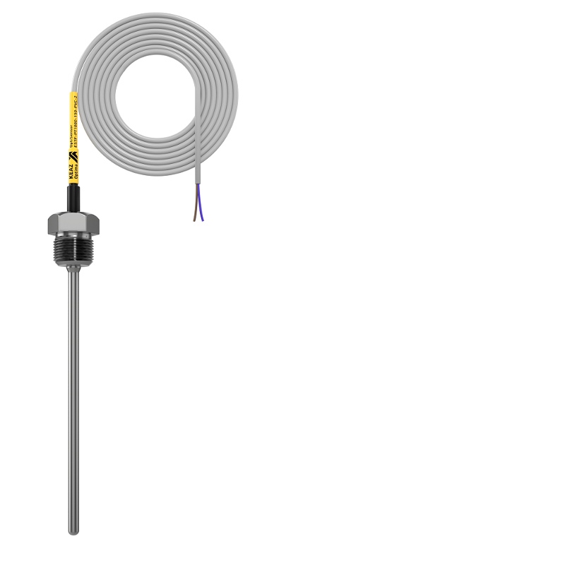 Датчик температуры погружной OptiSensor ESTF-PT1000-150-PVC-2 | 286498 | КЭАЗ — фото 1 | Sento