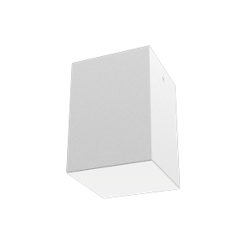 Светодиодный светильник DL-Box накладной 9 Вт 4000 К 120x120x170 мм RAL9003 белый муар с рассеивателем опал DALI | V1-R0-00818-20D01-2000940 | VARTON — фото 1 | Sento