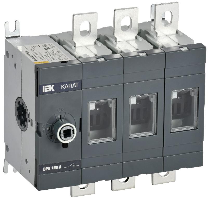 KARAT Выкл-разъед. ВРК без рукоятки 3P 160А  | KA-VR10-3-0160 | IEK — IEK (ИЭК)