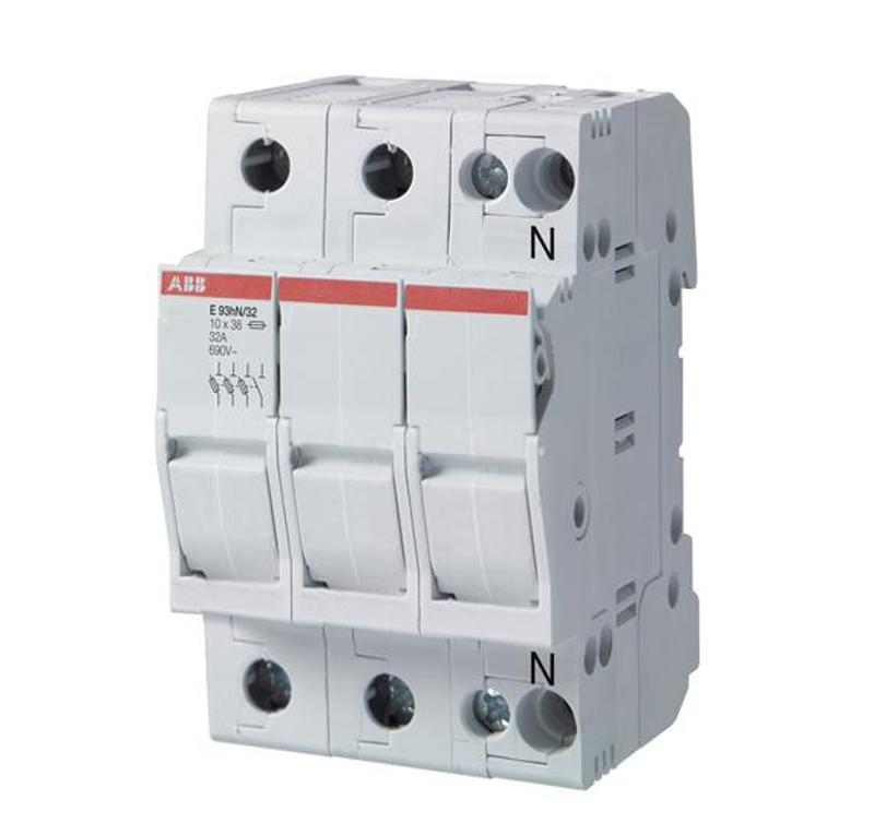 Держатель ПРЕДОХРАНИТЕЛЕЙ E93hN/32 | 2CSM204743R1801 | ABB — ABB