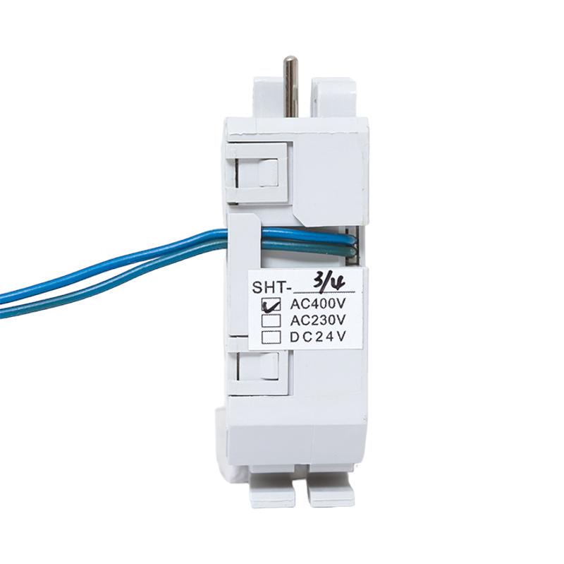 AV POWER-3/4 Независимый расцепитель SHT AC400В слева | mccb-34-SHT-ac400-av | EKF — миниатюра 5