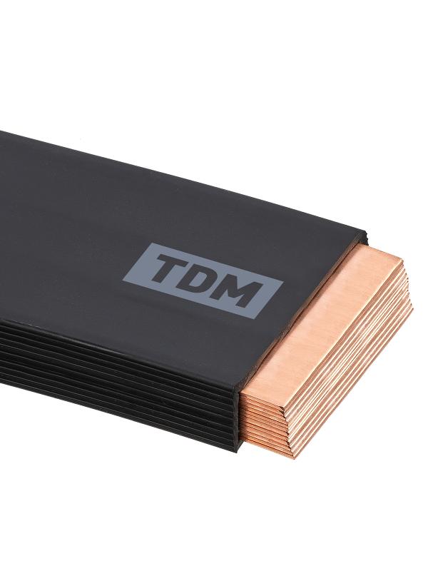 Шина медная гибкая изолированная ШМГ 12х(120х1), 2м, | SQ0841-0022 | TDM — TDM ELECTRIC