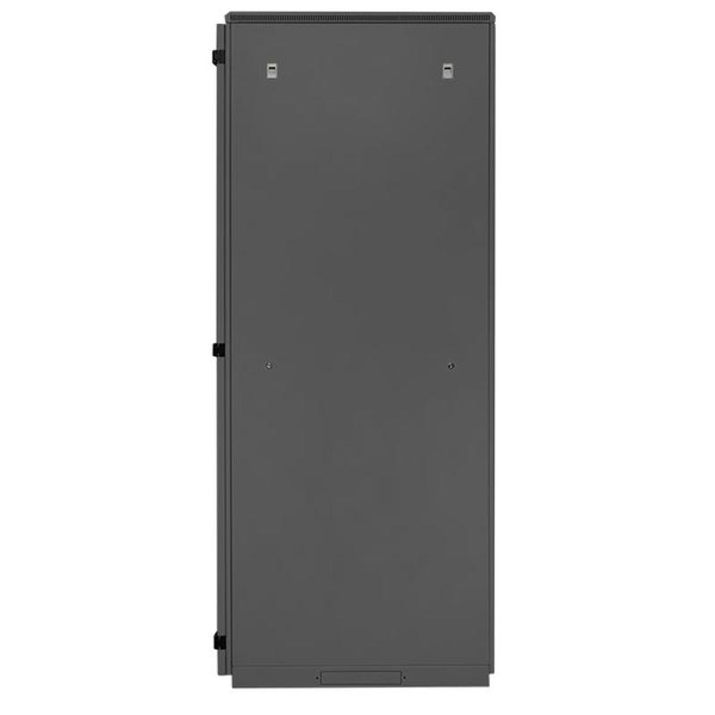Шкаф напольный 19" TERACOM PRO 42U 600х1000 мм двери стеклянная с замком-ручкой и металлическая чёрный|TRP-NTC-4261-41B|EKF — миниатюра 12