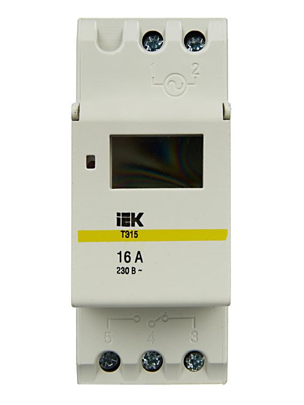 Таймер ТЭ15 цифровой 16А 230В на DIN-рейку  | MTA10-16 | IEK — миниатюра 8