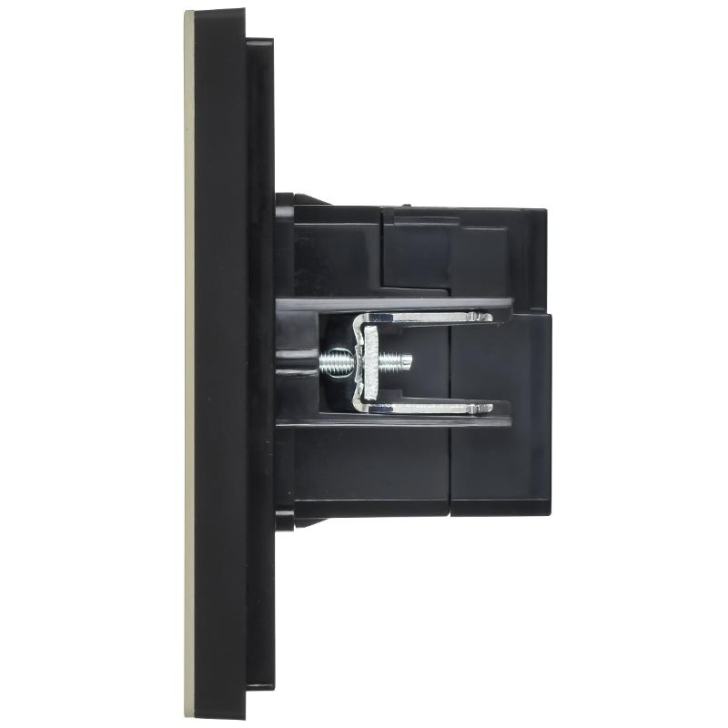 FORTE&PIANO Розетка USB A+C 3,1А FP150M черный  | FP-U22-D31-M-K02 | IEK — миниатюра 4