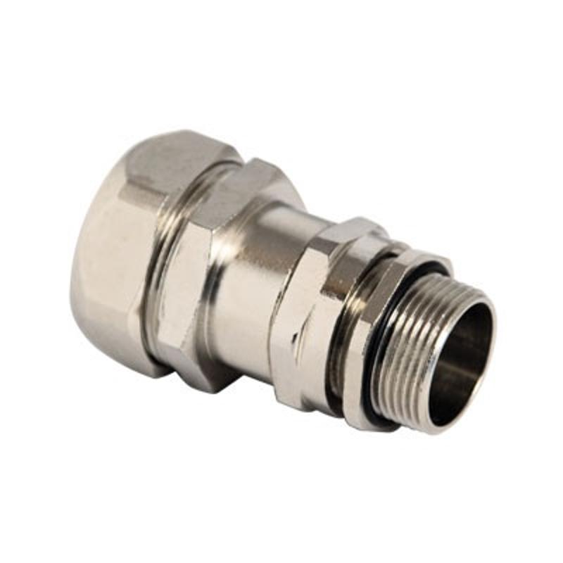 Муфта металлорукав-коробка DN 15 с уплотнением,  IP68, М16х1,5, ? 5-9 mm | 6014P16M160509R | DKC — DKC (ДКС)