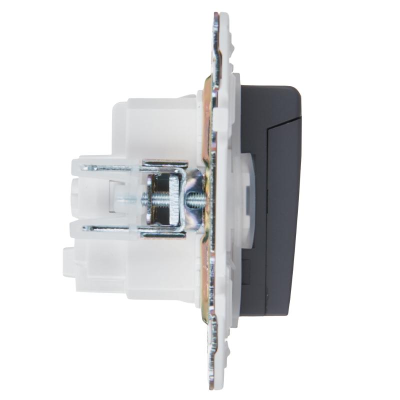 SKANDY Розетка з/к/ш кр. 16А IP44 SK-R11T титан | SK-R16-16-44-K48 | IEK — миниатюра 4