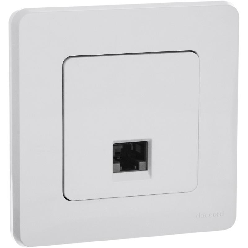 Розетка компьютерная RJ45 категория 6 UTP - Legrand Inspiria - белый — миниатюра 11