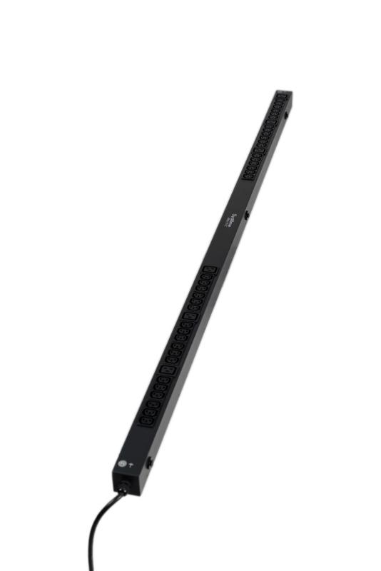 БРП Uniprom, базовый, 0U, 240В, 1Ф, 16A, 36xC13 6xC19, 3м кабель, IEC309 | UP7551 | SE — миниатюра 3