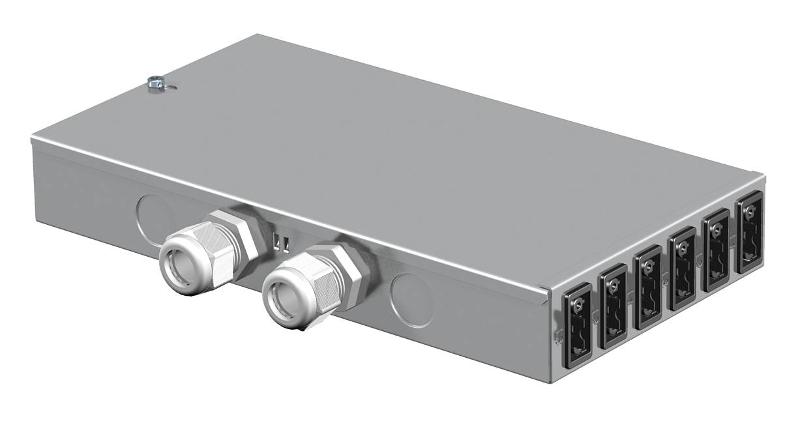 Распределитель энергии UVS (сталь) (UVS-6S6W2) | 6108010 | OBO Bettermann — OBO Bettermann