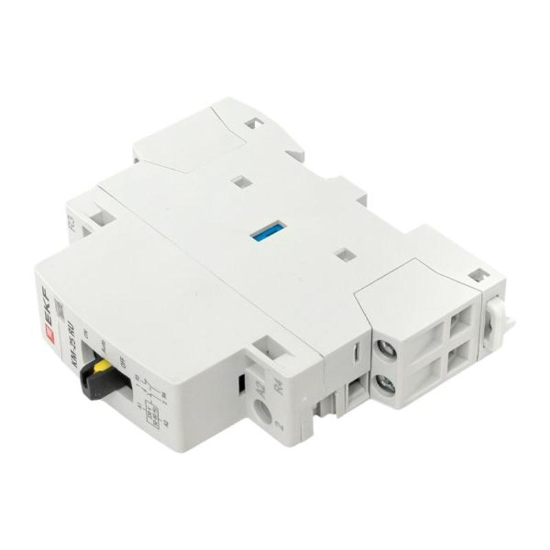 Контактор модульный КМ РУ 25А 1NO+1NC (1 мод.) EKF PROxima | km-1m-25-11 | EKF — миниатюра 27
