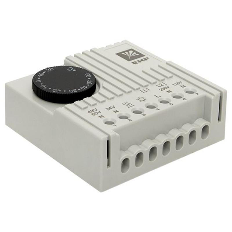 Термостат NO/NC (охлаждение/обогрев) на DIN-рейку 5-10A 230В IP20 EKF PROxima | thermo-no-nc-din | EKF — миниатюра 15