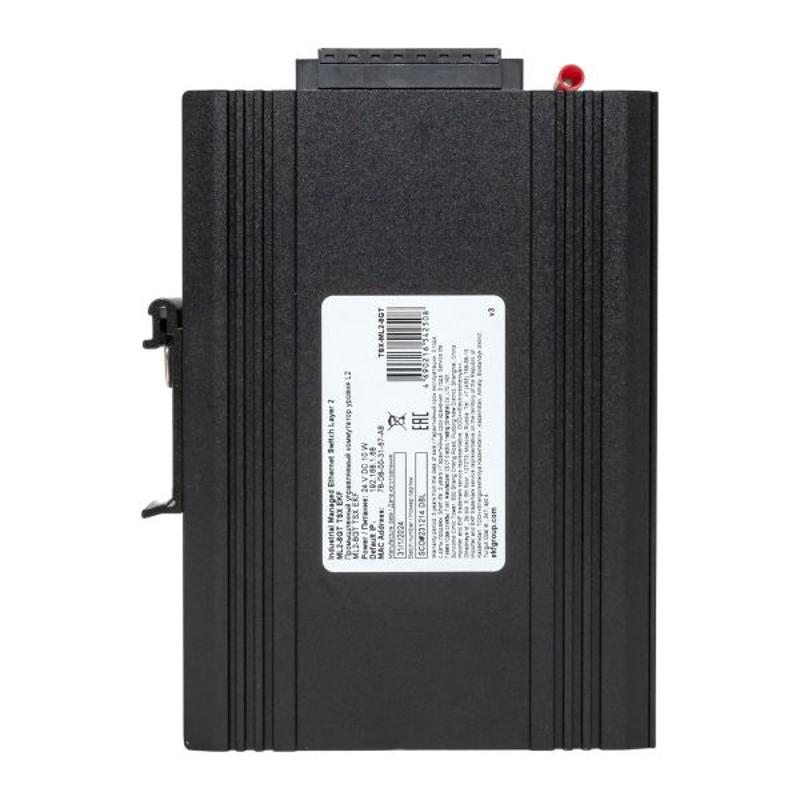 Промышленный управляемый коммутатор уровня L2 ML2-8GT, 8 портов 10/100/1000Base-T(X) RJ45, монтаж на динрейку TSX |TSX-ML2-8GT|EKF — миниатюра 23